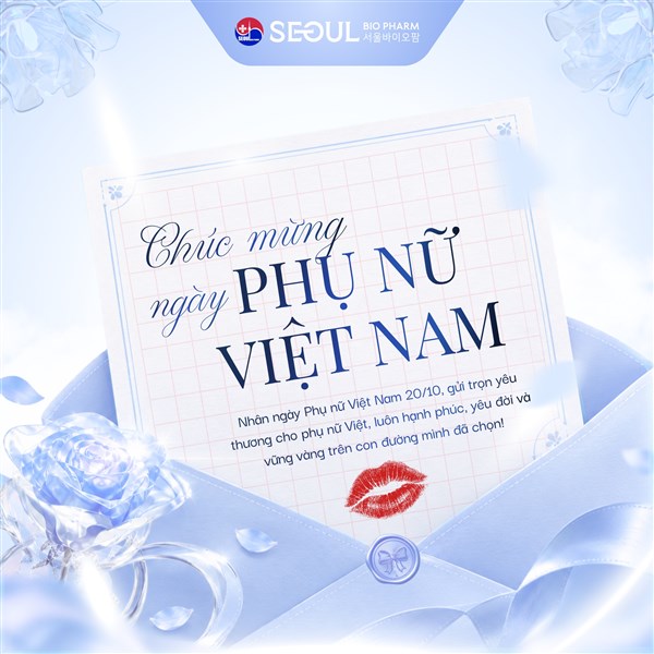 Seoul Bio Pharm Chúc Mừng Ngày Phụ Nữ Việt Nam 20/10 – Tôn Vinh Vẻ Đẹp & Sức Khỏe Phụ Nữ